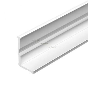 Профиль 2000x19,41x12,12 мм 026688 белый ALM-BASE-H12-2000 RAL9016 Arlight