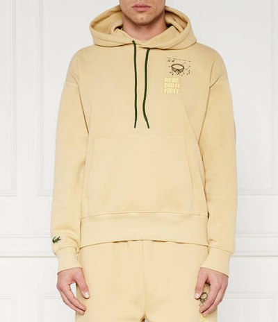 Худые Lacoste - бежевый(SH0146)