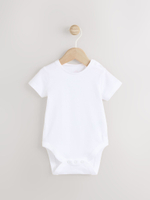 Боди с коротким рукавом и комбинезон в комлекте для малышей Next AA8-188, Белый, Розовый