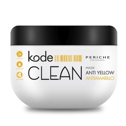 Маска для блондированных волос Kode Clean Anti-Yellow Periche