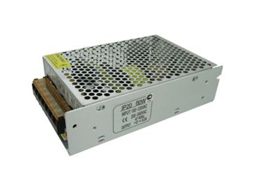 Блок питания Ecola LED для светодиодной ленты 80W 220V-12V IP20