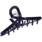 Заколка - краб для волос «AKS-EMPIRE», петля, микс 6 цветов, 11*4,5см