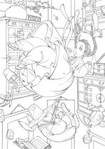 Hanbok Fairy Tale of Obsidian Special Edition. Coloring Book