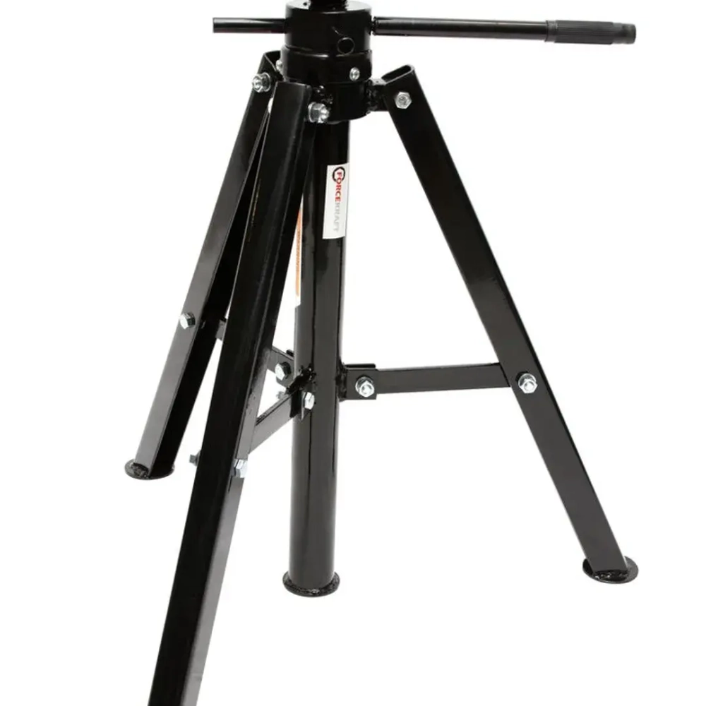 Домкрат-подставка ремонтная под а/м винтовая, 12т (Н=710-1065 мм) FORCEKRAFT FK-TRF3202
