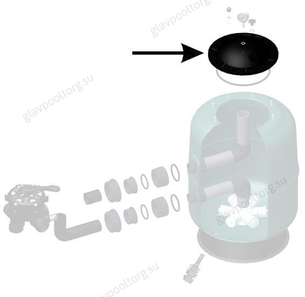 Крышка для фильтра Gemas Filtrex HB