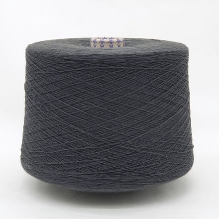 Пряжа Cashcot 85% хлопок/15%  кашемир, 30/3 (1000 м/100 гр) серый