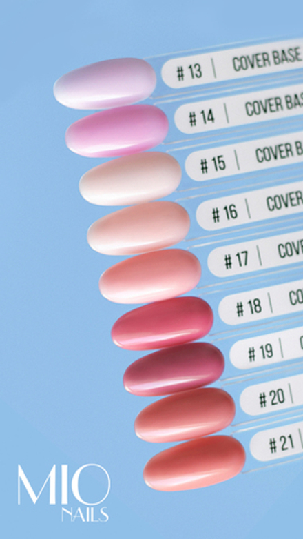 Камуфлирующая База MIO NAILS Luxe № 17 - 15 мл
