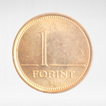 Hungary, 1 Forint, 2004, VF
