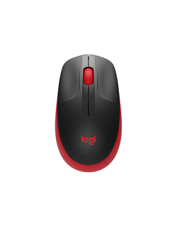 Logitech Wireless Mouse M190, Red, [910-005908]