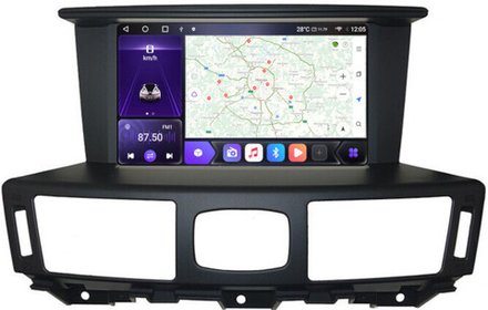 Магнитола для Infiniti Q70, M25, M37, Nissan Fuga 2009-2016 (поддержка Bose и 360) - Carmedia SF-9100 QLed+2K, Android 12, ТОП процессор, CarPlay, 4G SIM-слот