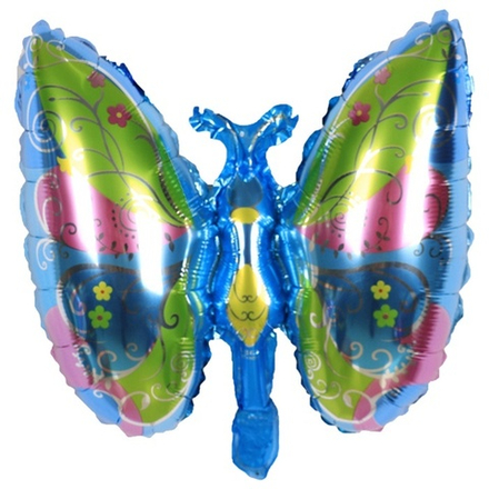 Мини Фигура Falali Экзотическая бабочка голубой #17023
