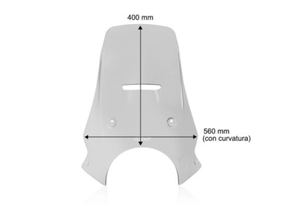WRS Ветровое стекло Caponord Husqvarna Norden 901 затемненное