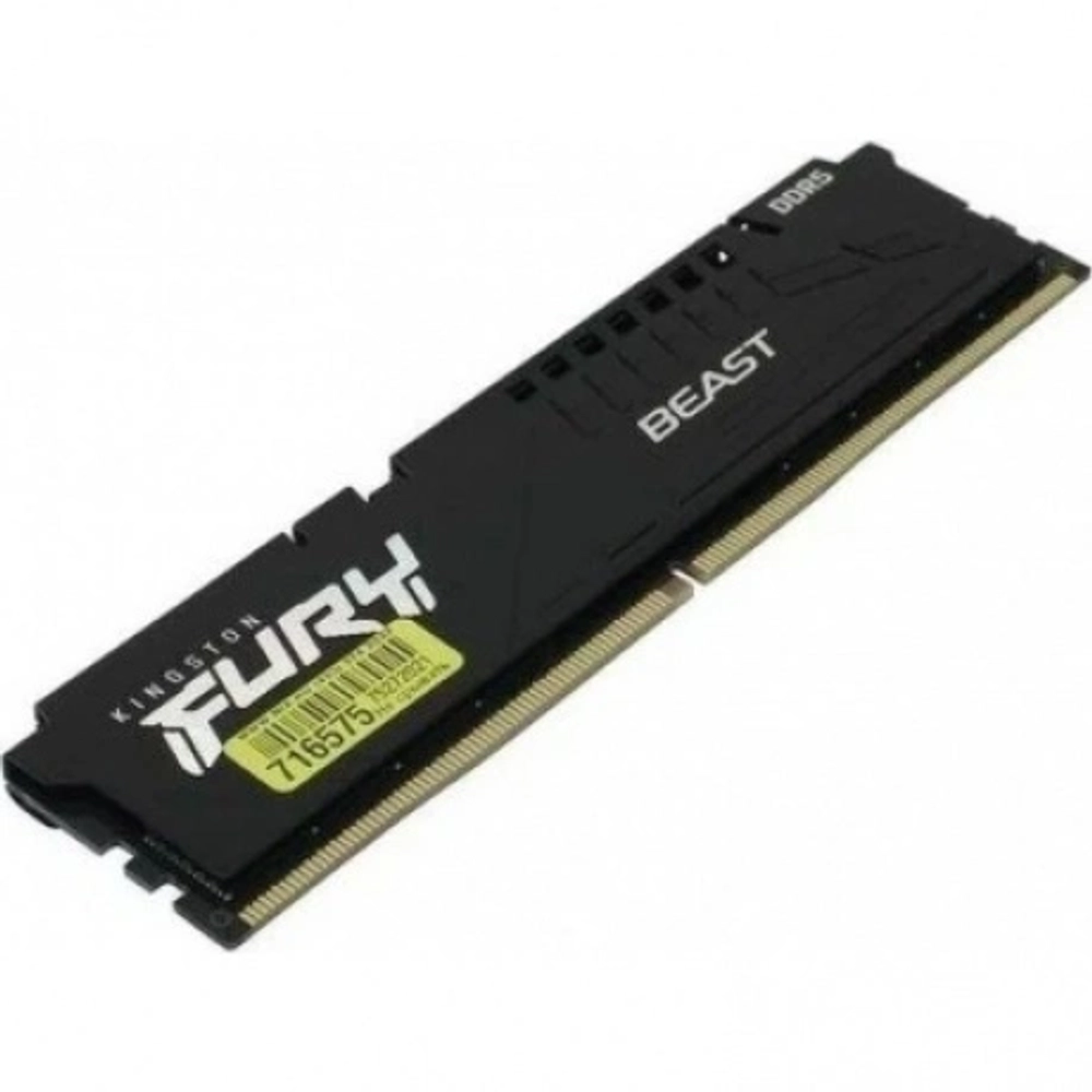 Оперативная память Kingston FURY Beast Black XMP CL40 DDR 5 DIMM 32Gb 5600Mhz (KF556C40BB-32)