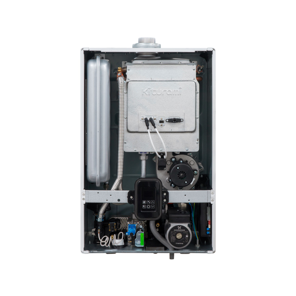 Котел газовый KITURAMI World Alpha C-30 настенный, 2 конт., закр.кам.сгор. медь