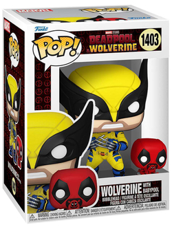 Фигурка Funko POP! Bobble Marvel Deadpool 3 Wolverine with Babypool (1403) 82382