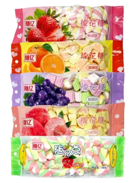 Азиатский Маршмеллоу Фруктовое ассорти 138 г * 5 шт
