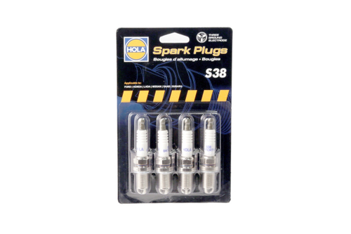 Свечи HOLA S38 (4шт.) 2110-12 инж. 16-клап. 3х электр.