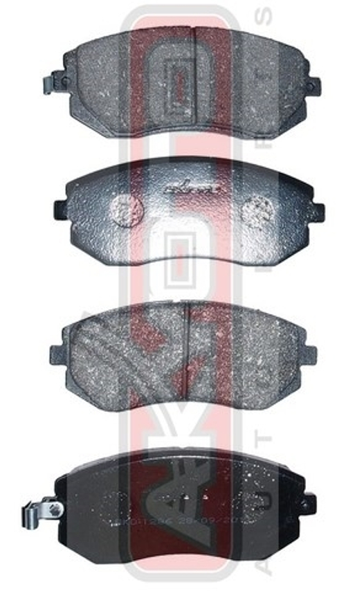 Колодки тормозные дисковые передние AKYOTO AKD1286