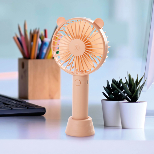 Вентилятор Energy EN-0610 USB (настольный, аккумулятор) розовый (103933)