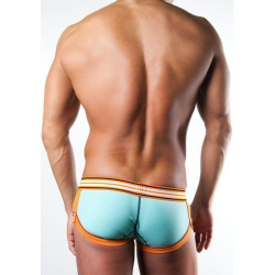 Мужские трусы боксеры бирюзовые Toot Athlete Binder Boxer Azure