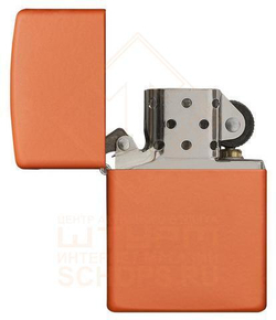 Зажигалка Zippo 231 Классическая, Orange Matte