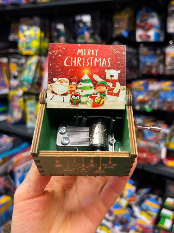 Музыкальная шкатулка детская новогодняя
