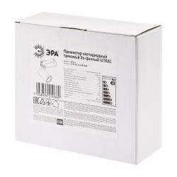 Трековый светильник трехфазный ЭРА SТR-30-36-40K-W30 узкий луч 4000K белый