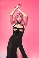 Оригинальный комплект Broadway: боди и юбка (Размер: L) (Цвет: черный)