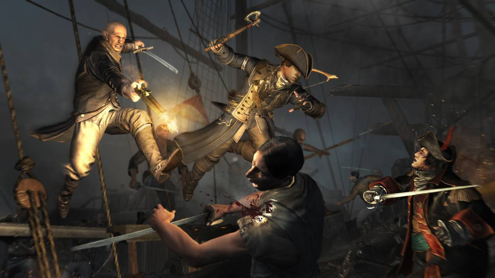 Assassin's Creed III. Обновленная версия (картридж для Nintendo Switch, полностью на русском языке)