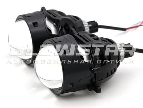 Билед модули Aozoom K10 2025 3.0 дюйма, 2 чипа, 5500K, 12V, 58W/66W, крепление 3R и съемное гаечное (комплект, 2шт)