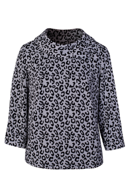 Блузка женская 4224зп, Леопард #225Лев094224зп