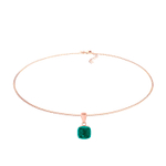 Колье Qudo Firenze emerald 400095.1 G/RG