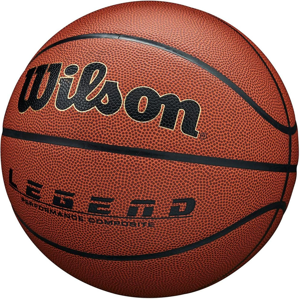 Мяч баск. WILSON Legend Comp, WTB0917XB, р.7, синт.кожа (композит), бутил. камера, коричневый