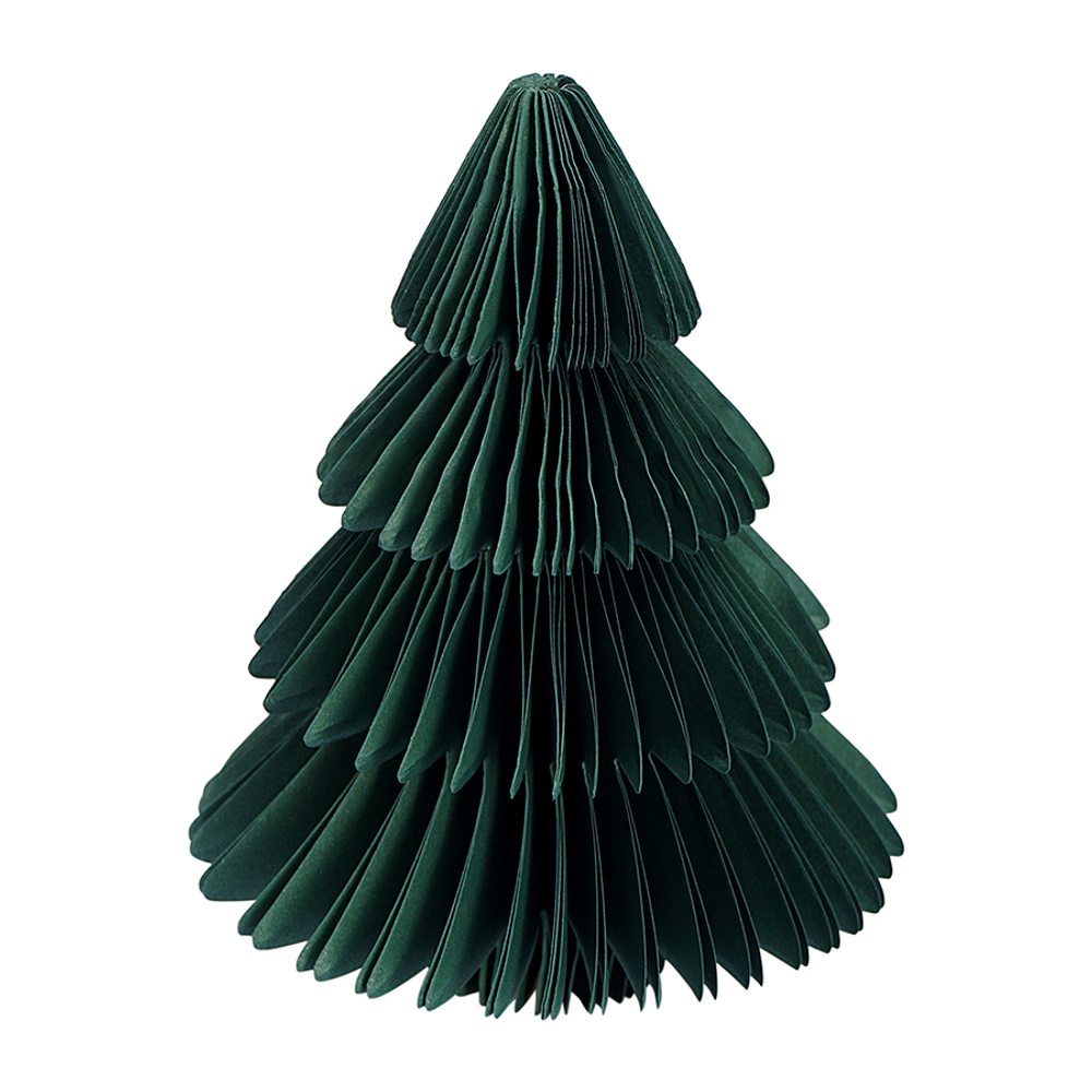 Декор новогодний honeycomb tree зеленого цвета из коллекции new year essential, 18 см