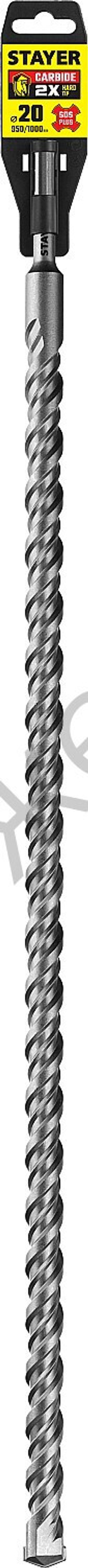 STAYER 20x1000 мм, SDS-plus бур, Professional (2930-1000-20)