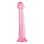 Розовый нереалистичный фаллоимитатор 20см ToyFa Jelly Dildo L 882027-3