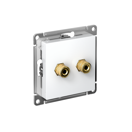 Розетка аудио 2-м AtlasDesign бел. SE ATN000187