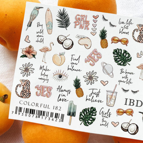 IBDI слайдер дизайн COLORFUL №182