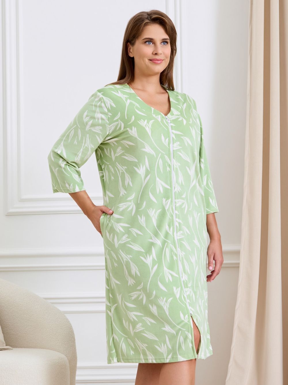 Халат Зарево Виотекс ЗЕЛЁНЫЙ