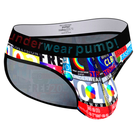 Мужские трусы брифы черные PUMP! MP2123-2