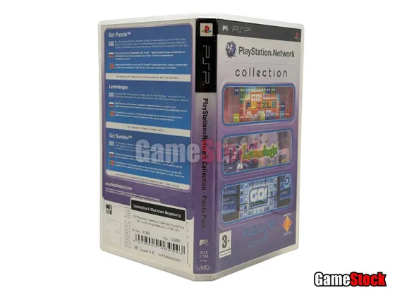 PSP Playstation Network Collection Puzzle Pack (Б/У, Английская версия, UCES-01159)