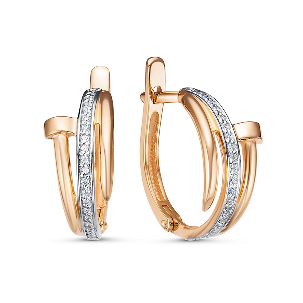 Серьги из золота 585 пробы