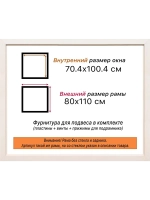 Рама для картин и фотографий 70x100