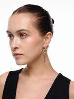 Серьги "Brutal Stick" Bicolor