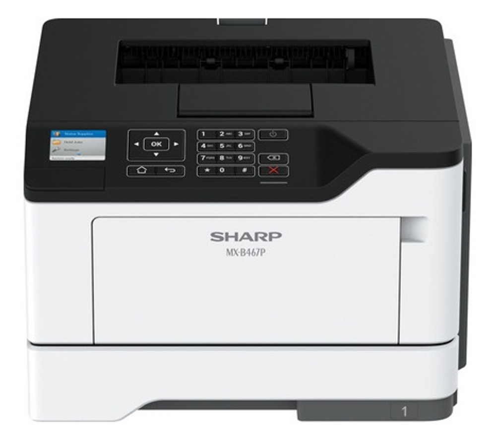 Принтер лазерный черно-белый Sharp MXB467PEU