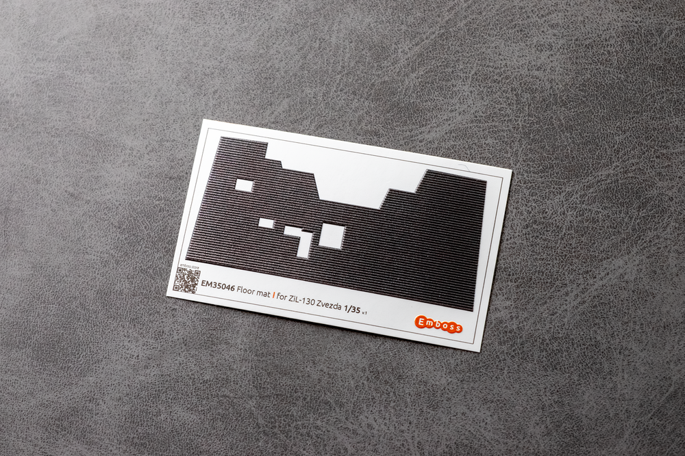 ZIL-130 Classic floor mat for Zvezda 1/35 (3D decal)