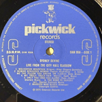 Sydney Devine – Live From The City Hall Glasgow (Англия 1975г.) Т