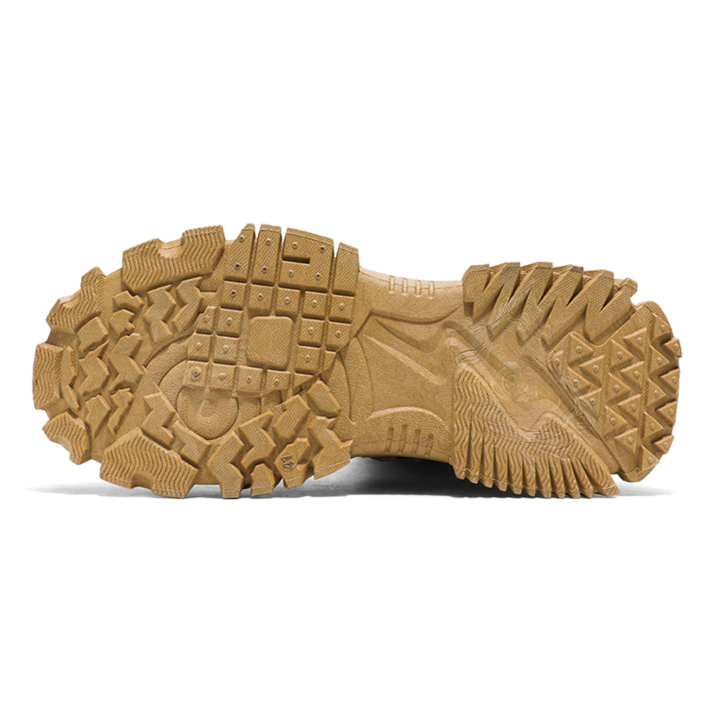 AiJP Work Boots Men"s High top Black/Yellow