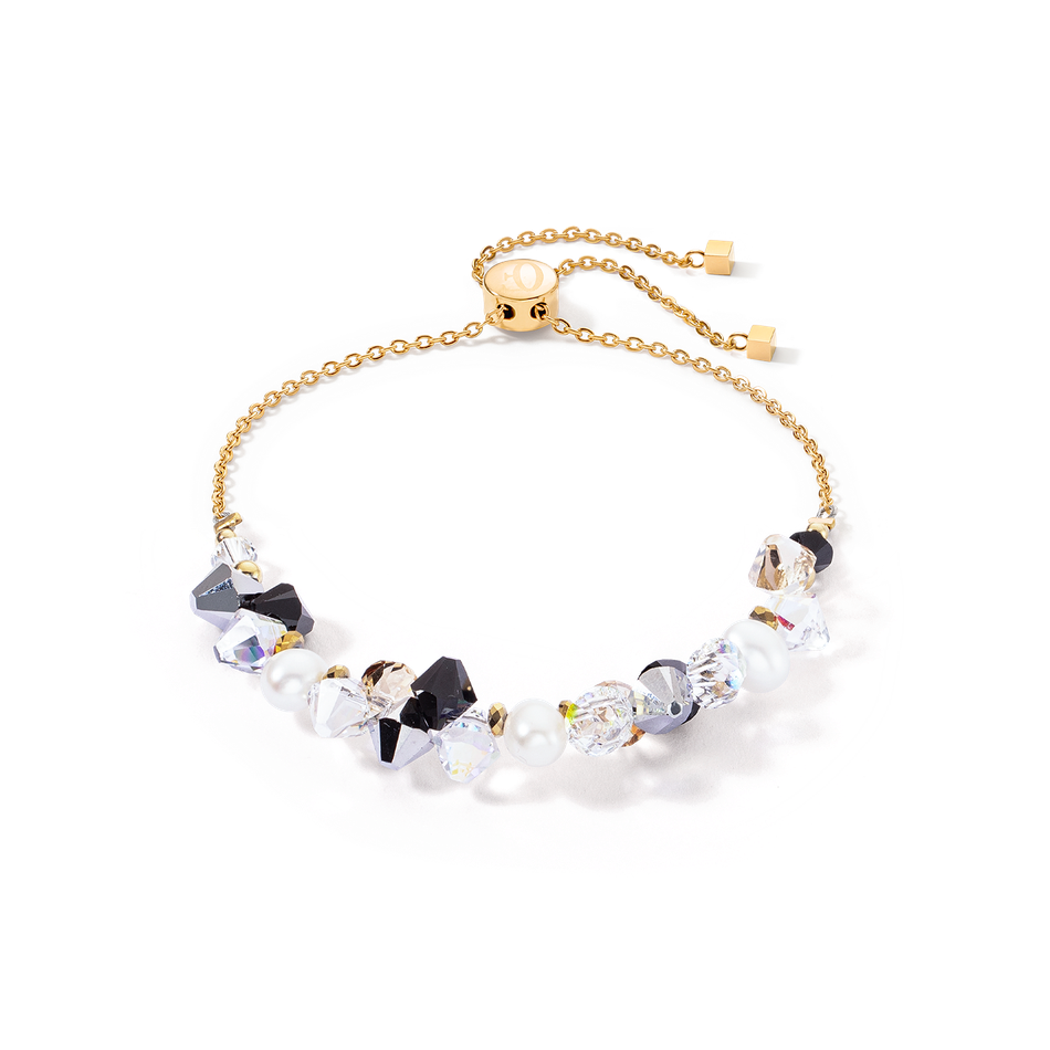Браслет Coeur de Lion Black-Crystal 1124/30-1318