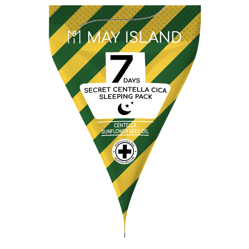 Успокаивающая ночная маска с центеллой May Island Seven Days Secret Centella Cica Sleeping Pack